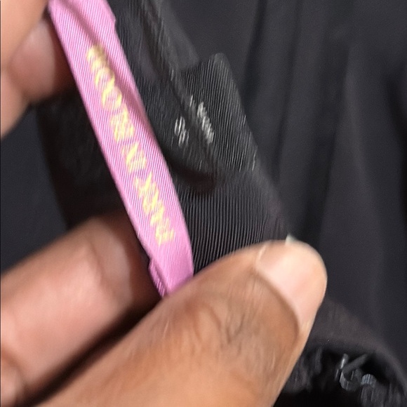 Anthropologie scotch & Soda Black Jumpsuit with Patterned Tie - Picture 9 of 16